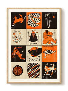 Prints Wall Art: Art Print - A2 - Enikő Eged - Moods