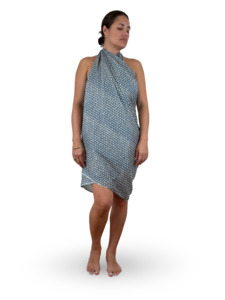 Triangle Sarong - Steel Blue