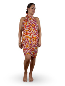 Fiesta Sarong - Flamingo