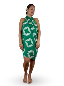 Beach Outdoor: Diamond Sarong - Emerald