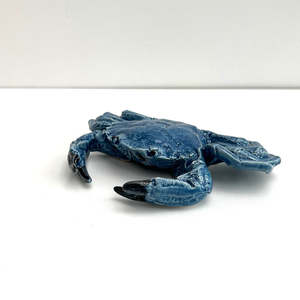 Ceramic Crab - Denim Blue
