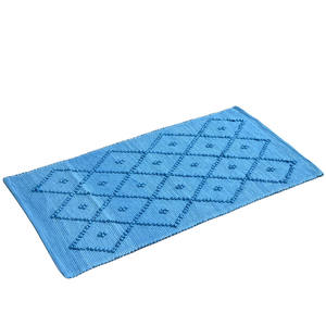 Mats: Cotton Floor Mat - Cornflower Blue