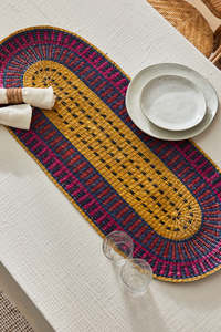 Hall Runners: Colour Woven Table Runner