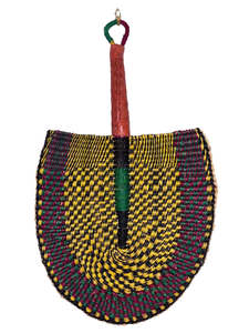 Woven Fan - Paloma