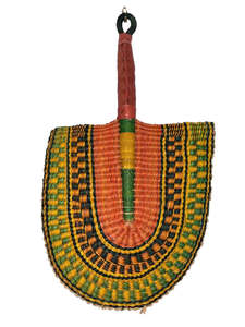 Woven Fan - Citrus Fruit