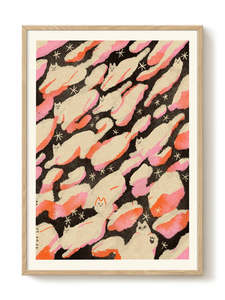 Art Print - A2 - Enikő Eged - Flurry Cat Cloud