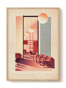 Art Print - A2 - Sander Patelski - Bocconi University Milan 1937–1942