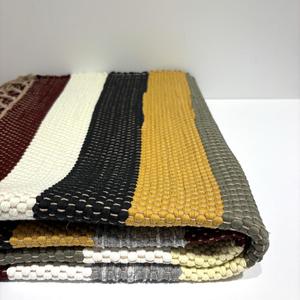 Rugs Mats: Medium Floor Rug - Autumn Stripe