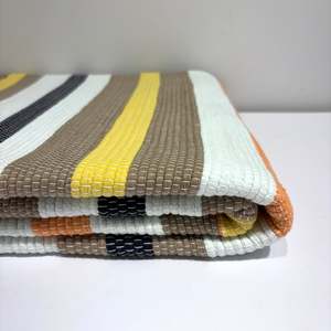 Rugs Mats: Large Floor Rug - Summer Stripe