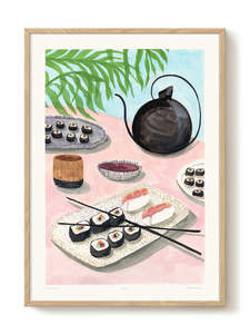 Art Print - A2 - Laura - Sushi