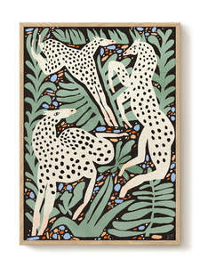 Art Print - A2 - Enikő Eged - Spotted Mustangs