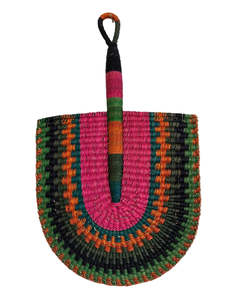 Woven Fans Wall Art: Woven Fan - Medusa