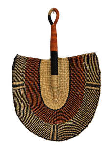 Woven Fans Wall Art: Woven Fan - Solar