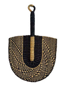 Woven Fans Wall Art: Woven Fan - Lunar