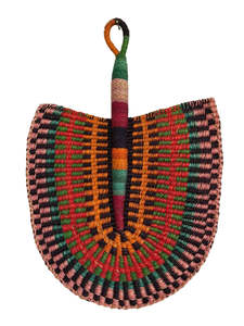 Woven Fans Wall Art: Woven Fan - Uenuku