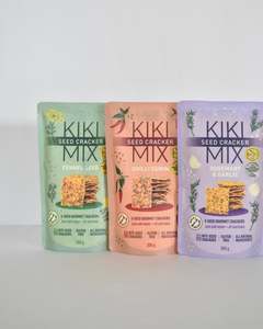 The Kiki Seed Cracker Mix Flavour Trio