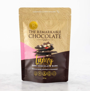 Kiwi Pavlova Chocolate Bark