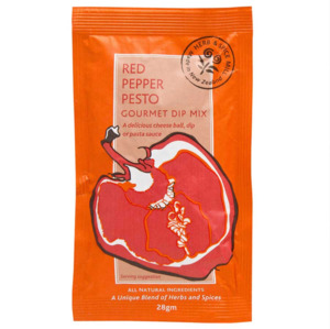 Custom Gift Box Savoury: Red Pepper Pesto Gourmet Dip Mix
