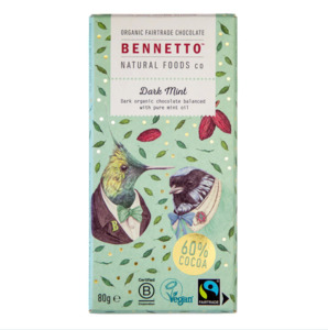 Custom Gift Box Sweet Treats: Dark Mint Bennetto Chocolate