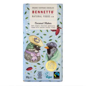 Custom Gift Box Sweet Treats: Coconut Flakes Bennetto Chocolate