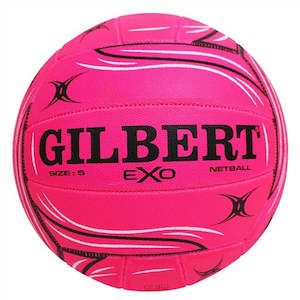 Netball Balls: Gilbert Exo Netball - Pink