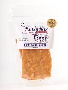 Products: Old Fashioned Cashew Brittle 250g Kimbella's Candy