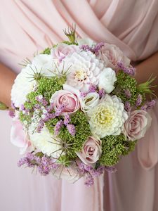 Wedding Flowers: Bridesmaids Bouquet