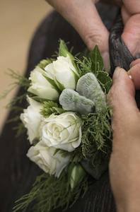 Wedding Flowers: Corsage Pin
