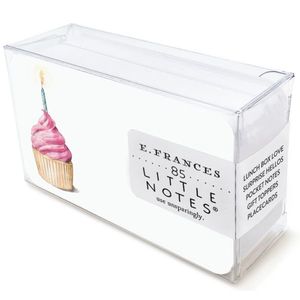 Books Stationery: Little Notes - Pink Cupcake