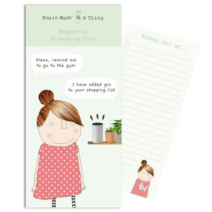 Books Stationery: Alexa Gin - magnetic list pad