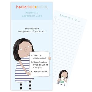 Books Stationery: Menopause - magnetic list pad