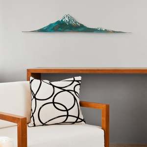 Artist Daniel Wright: Winter Taranaki - large