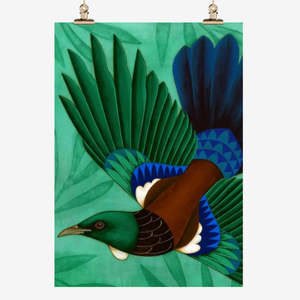 Artist Kathryn Furniss: Fly To Me Tea Towel