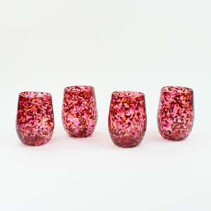 Grinter Glass: Red riot tumbler