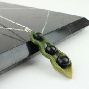 Artist Ana Krakosky: Three Peas in a Pod Pendant II