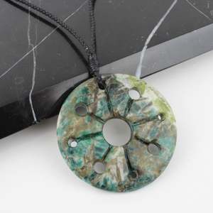 Artist Ana Krakosky: Aotea Dandelion Disk Pendant