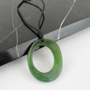 Artist Ana Krakosky: Mobius Oval Pendant