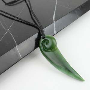 Artist Ana Krakosky: Huia Beak Pendant