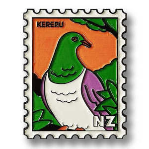 Stamp Magnet - Kereru