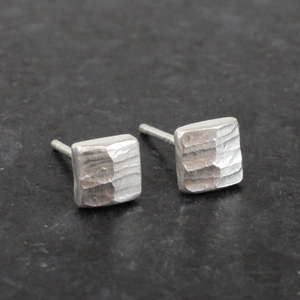 Forged square studs - 6mm