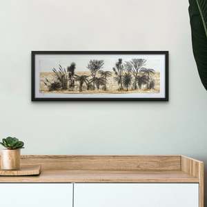 Harakeke, Toetoe, Tī kōuka, Ponga, Kānuka