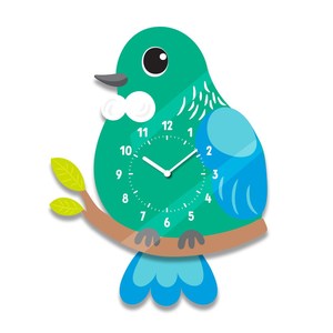 Living: Tūī Kids Wobble Clock