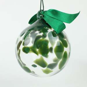 Artist Matt Hall: Bauble - green