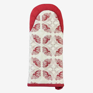 Living: Pohutukawa Oven Mitt - sienna