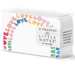 Books Stationery: Little notes - love rainbow
