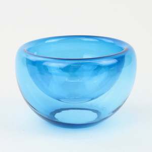 Artist Matt Hall: Fulvio bowl - aqua