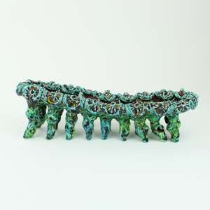 Artist Blue Black: Incense Holder  No.1