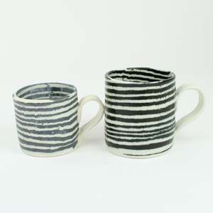 Nerikomi Stripe Mug - black