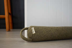 Draught Stopper: Felted NZ Wool Draught Stopper