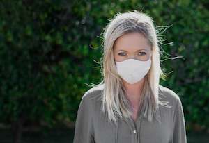 Face Mask: Reusable Linen Face Mask (CLEARANCE - Save 40%)